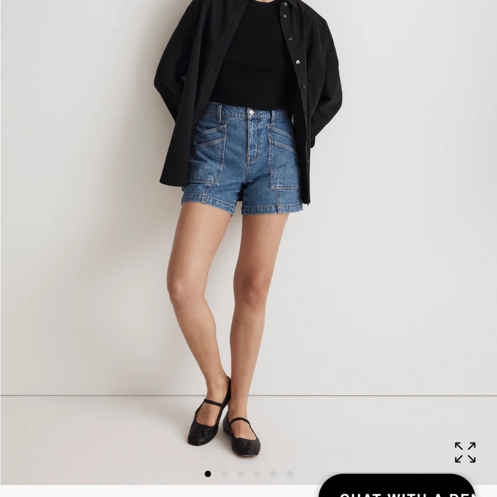 Madewell Mid-Length Jean Shorts